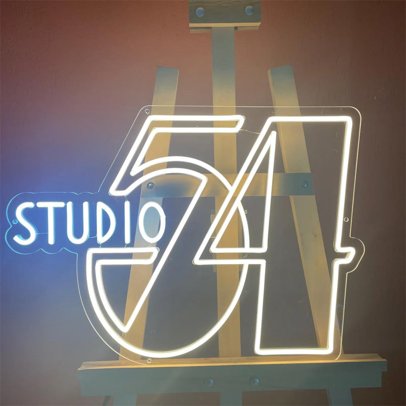 Studio 54 Neon Sign – Retro Disco Party Decor
