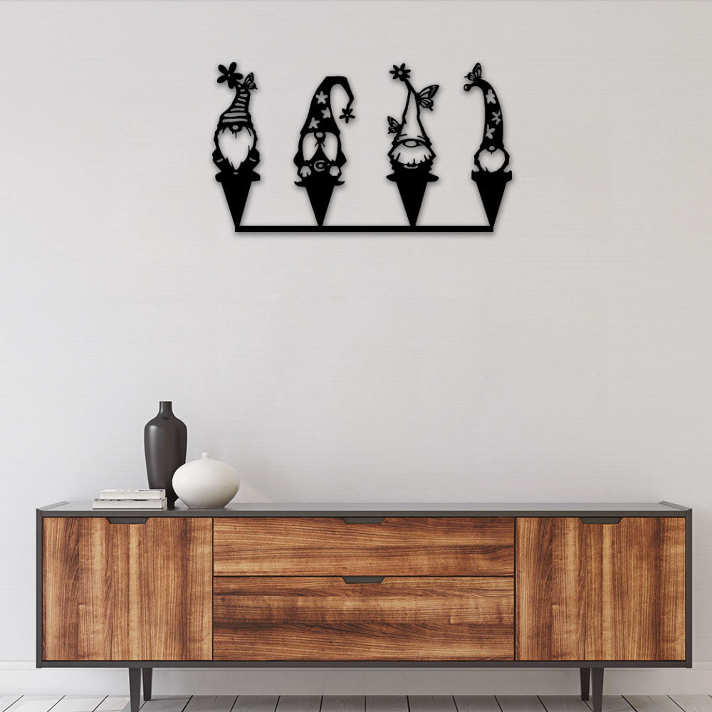 Gnomes So Cute Ice Cream - Led Light Metal - Owls Matrix LTD