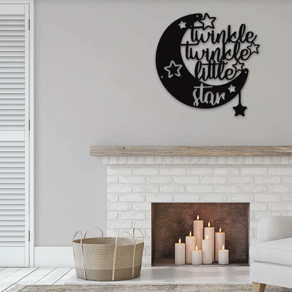 Star Beautiful Little Star - Led Light Metal - Owls Matrix LTD