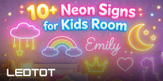 10+ Neon Signs for Kids Room – Cute LED Decor Ideas