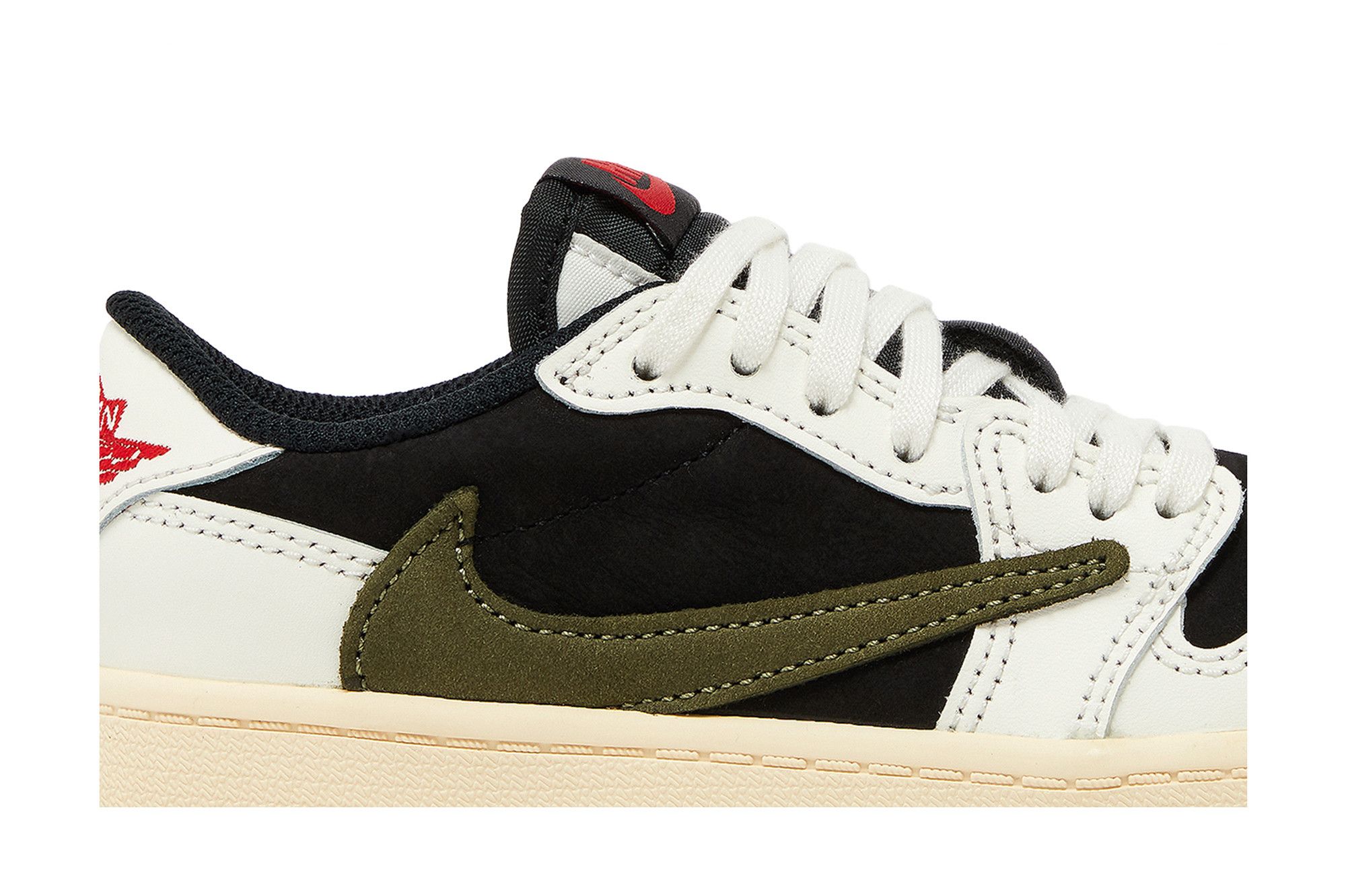 Air Jordan 1 Retro Low OG SP Travis Scott Olive (PS) - DZ5909-106