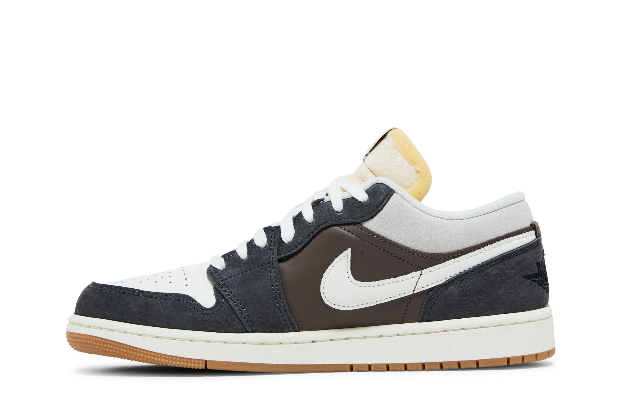 Jordan 1 Low SNKRS Day Korea Magpie (2023) - White/Grey-Gum - FD0399-004