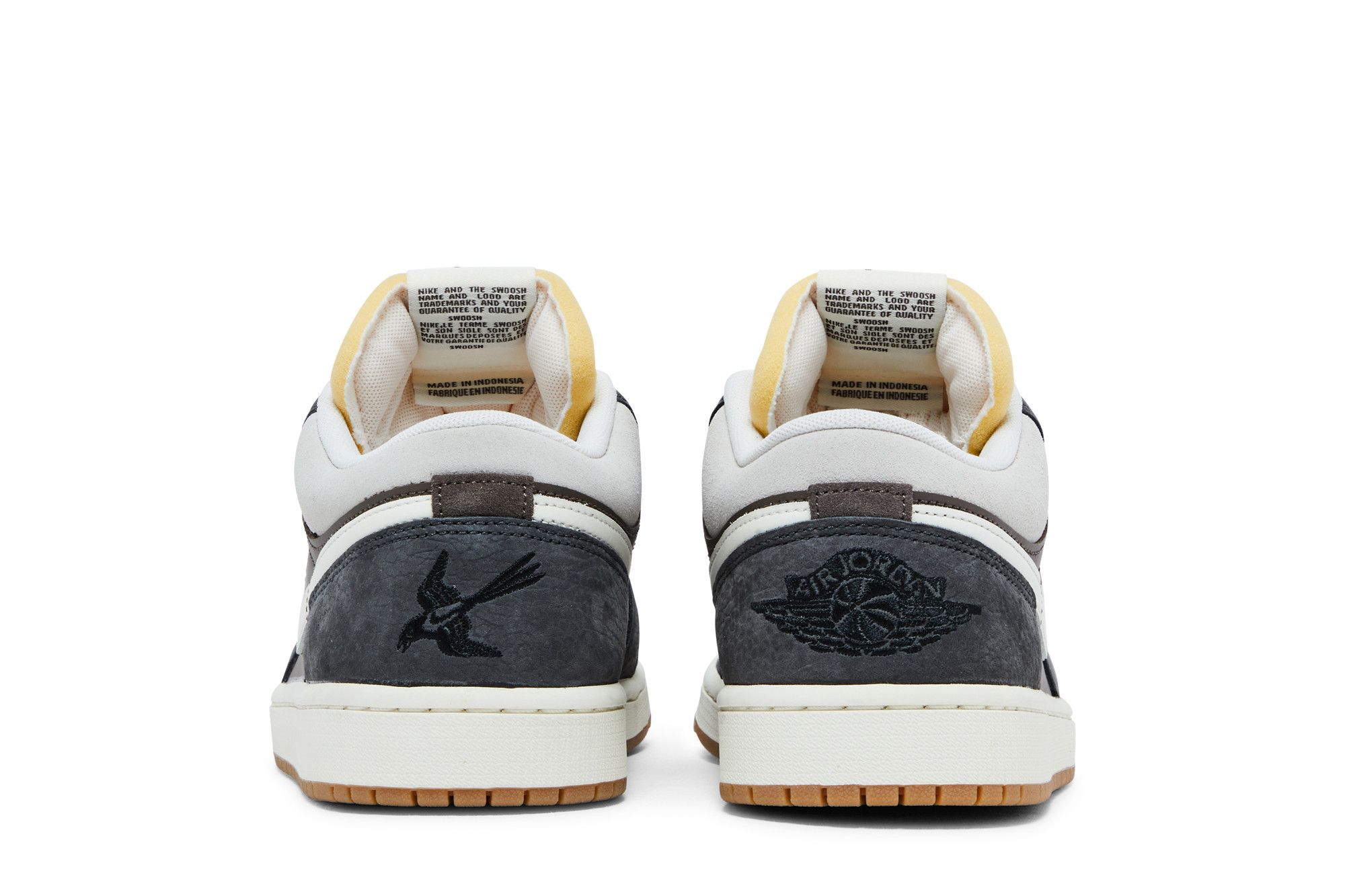 Jordan 1 Low SNKRS Day Korea Magpie (2023) - White/Grey-Gum - FD0399-004