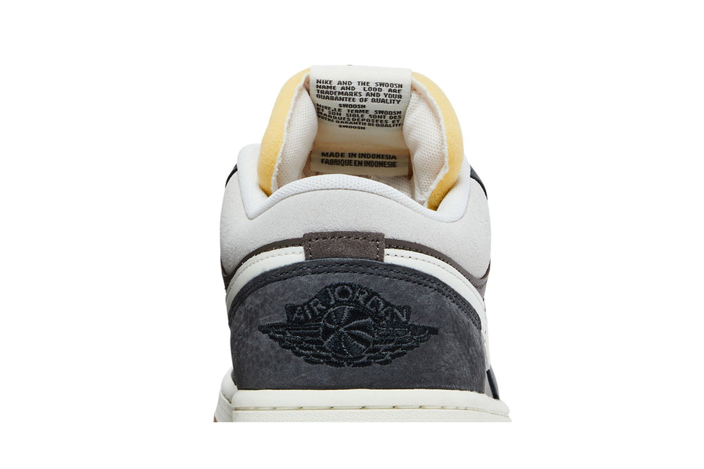 Jordan 1 Low SNKRS Day Korea Magpie (2023) - White/Grey-Gum - FD0399-004
