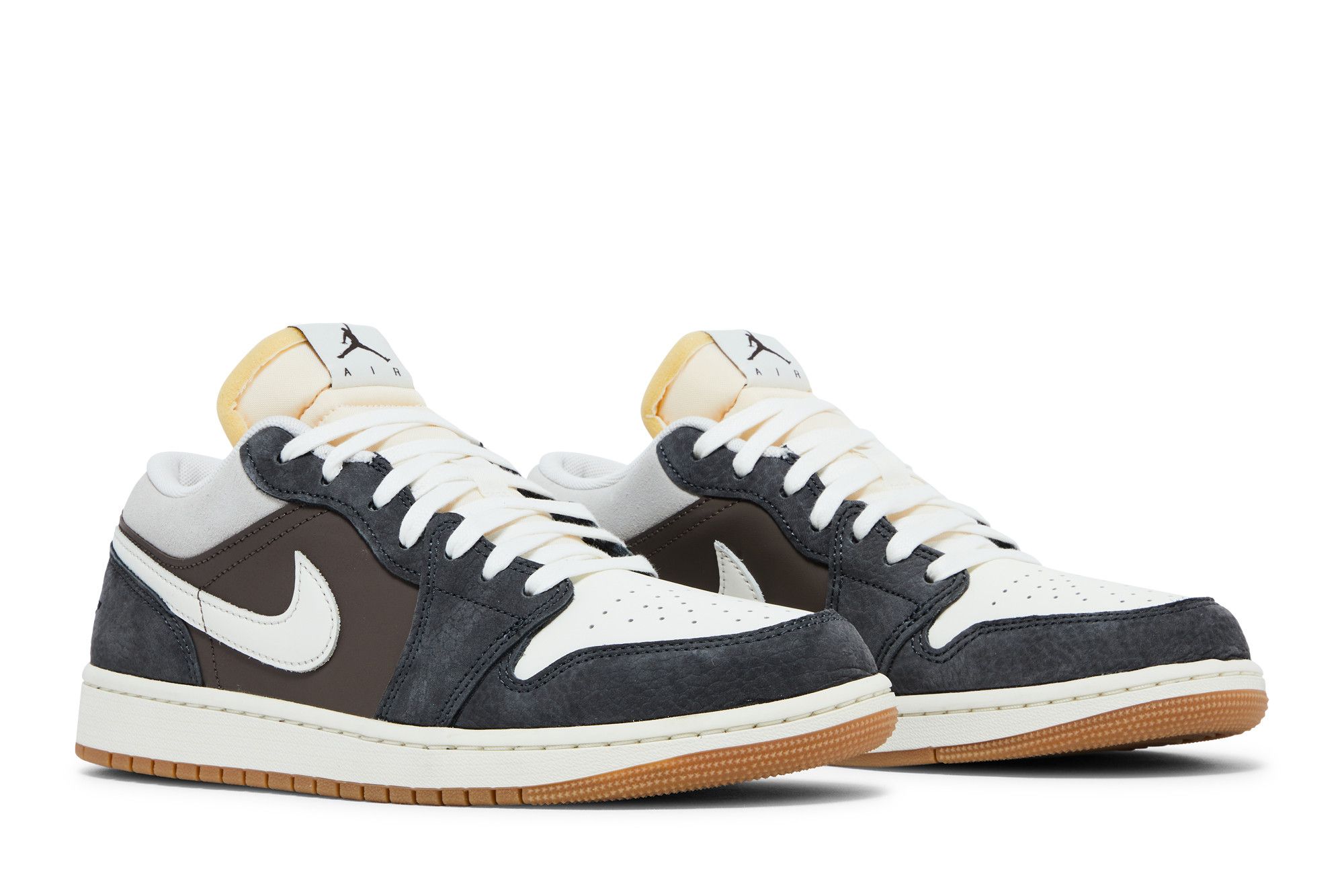 Jordan 1 Low SNKRS Day Korea Magpie (2023) - White/Grey-Gum - FD0399-004