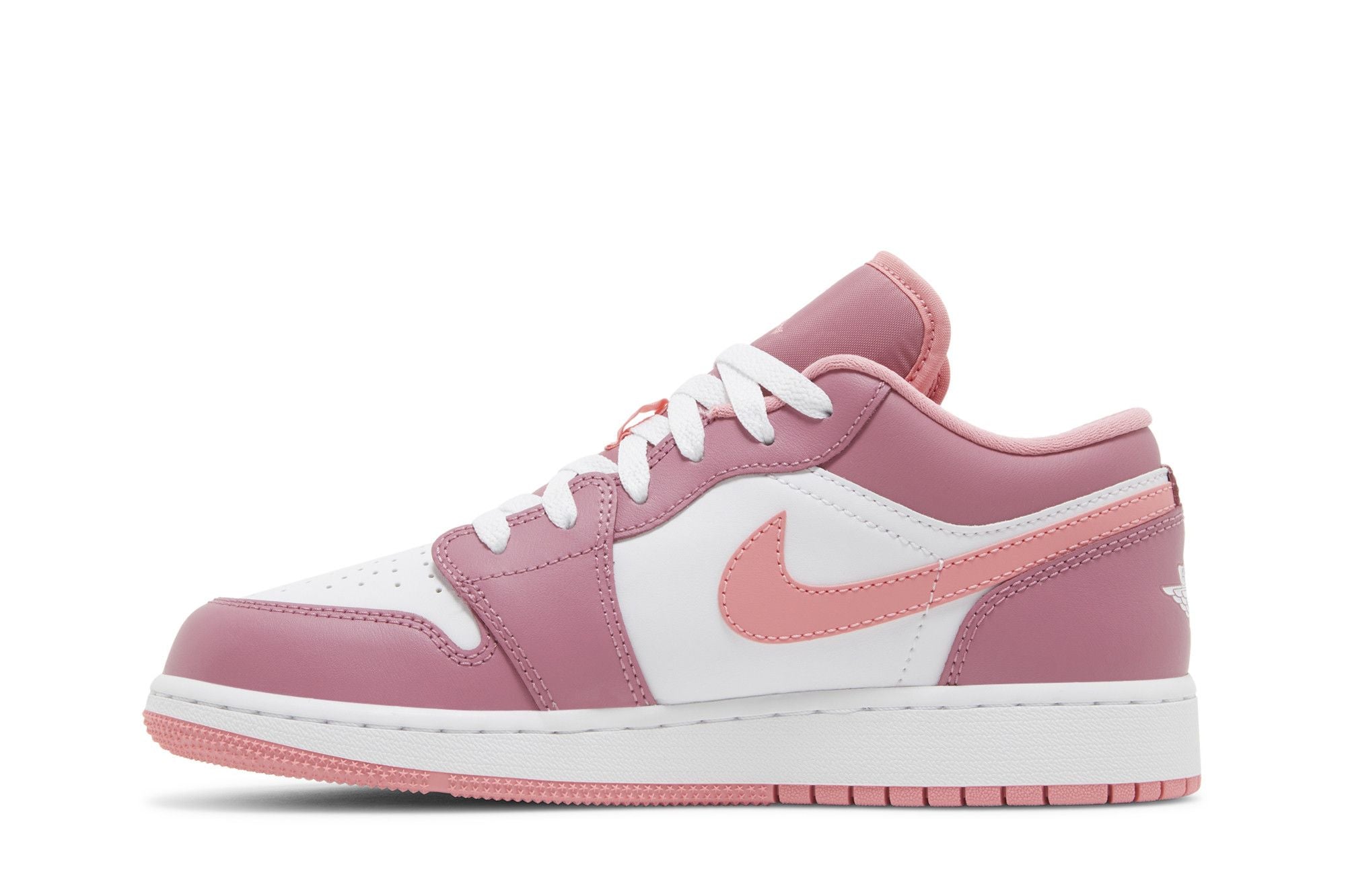Jordan 1 Low Desert Berry (GS) - 553560-616 - Grade School