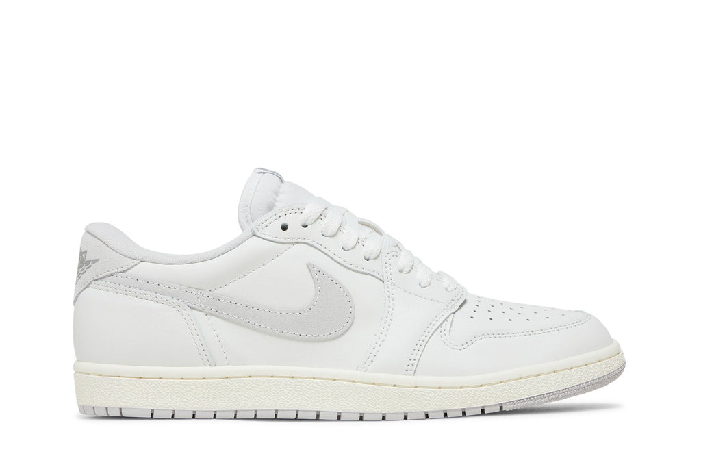 Jordan 1 Retro Low '85 Neutral Grey Leather Trainers - FB9933-100