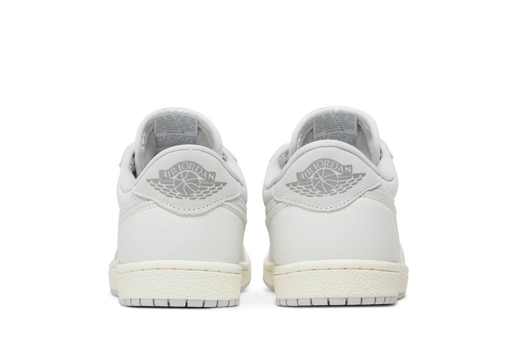 Jordan 1 Retro Low '85 Neutral Grey Leather Trainers - FB9933-100
