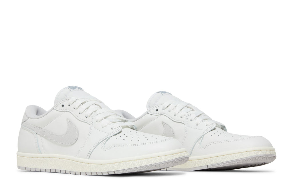 Jordan 1 Retro Low '85 Neutral Grey Leather Trainers - FB9933-100