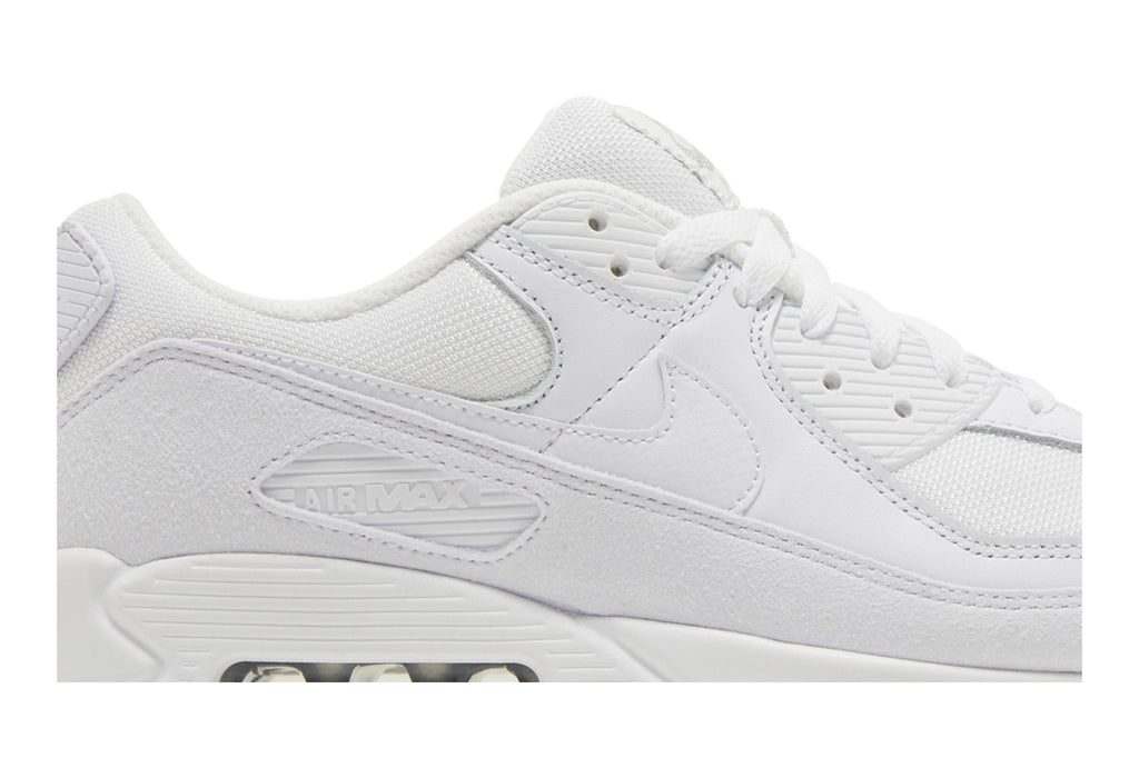 Nike Air Max 90 Premium White Metallic Silver Sneakers – FJ4003-100