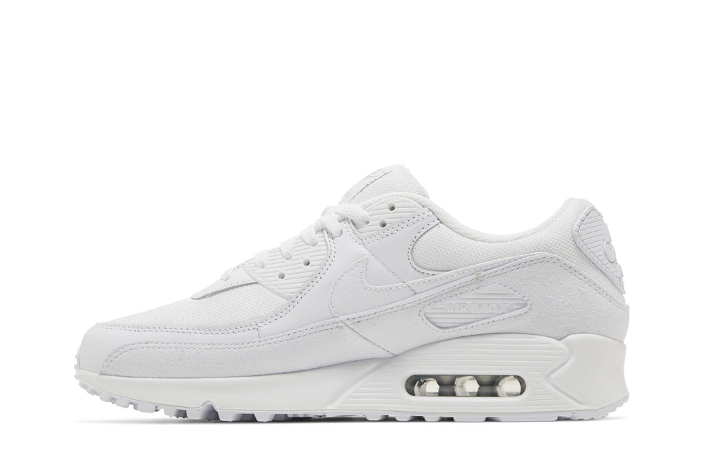 Nike Air Max 90 Premium White Metallic Silver Sneakers – FJ4003-100