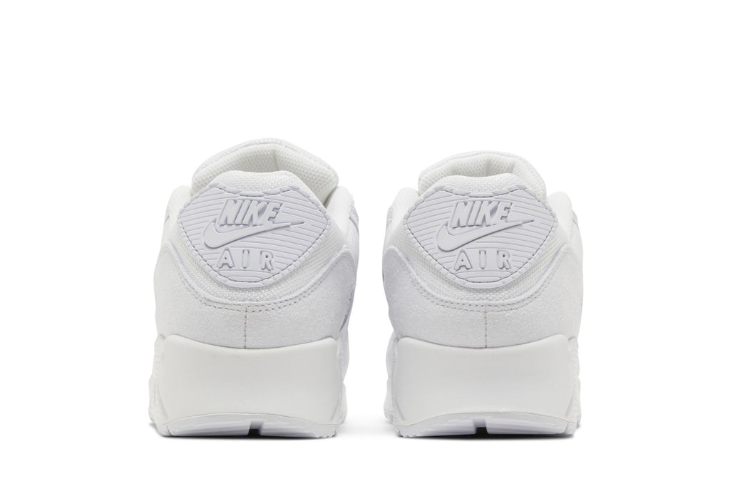 Nike Air Max 90 Premium White Metallic Silver Sneakers – FJ4003-100