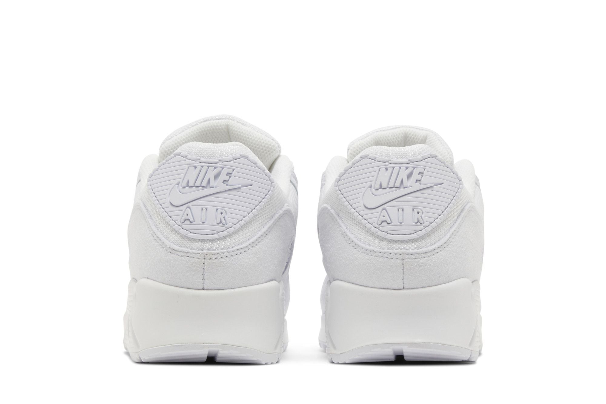 Nike Air Max 90 Premium White Metallic Silver Sneakers – FJ4003-100