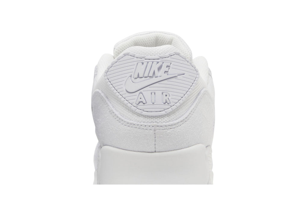 Nike Air Max 90 Premium White Metallic Silver Sneakers – FJ4003-100