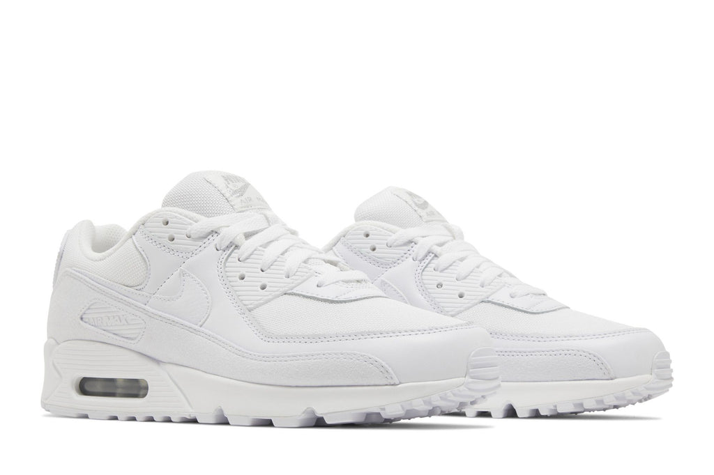 Nike Air Max 90 Premium White Metallic Silver Sneakers – FJ4003-100
