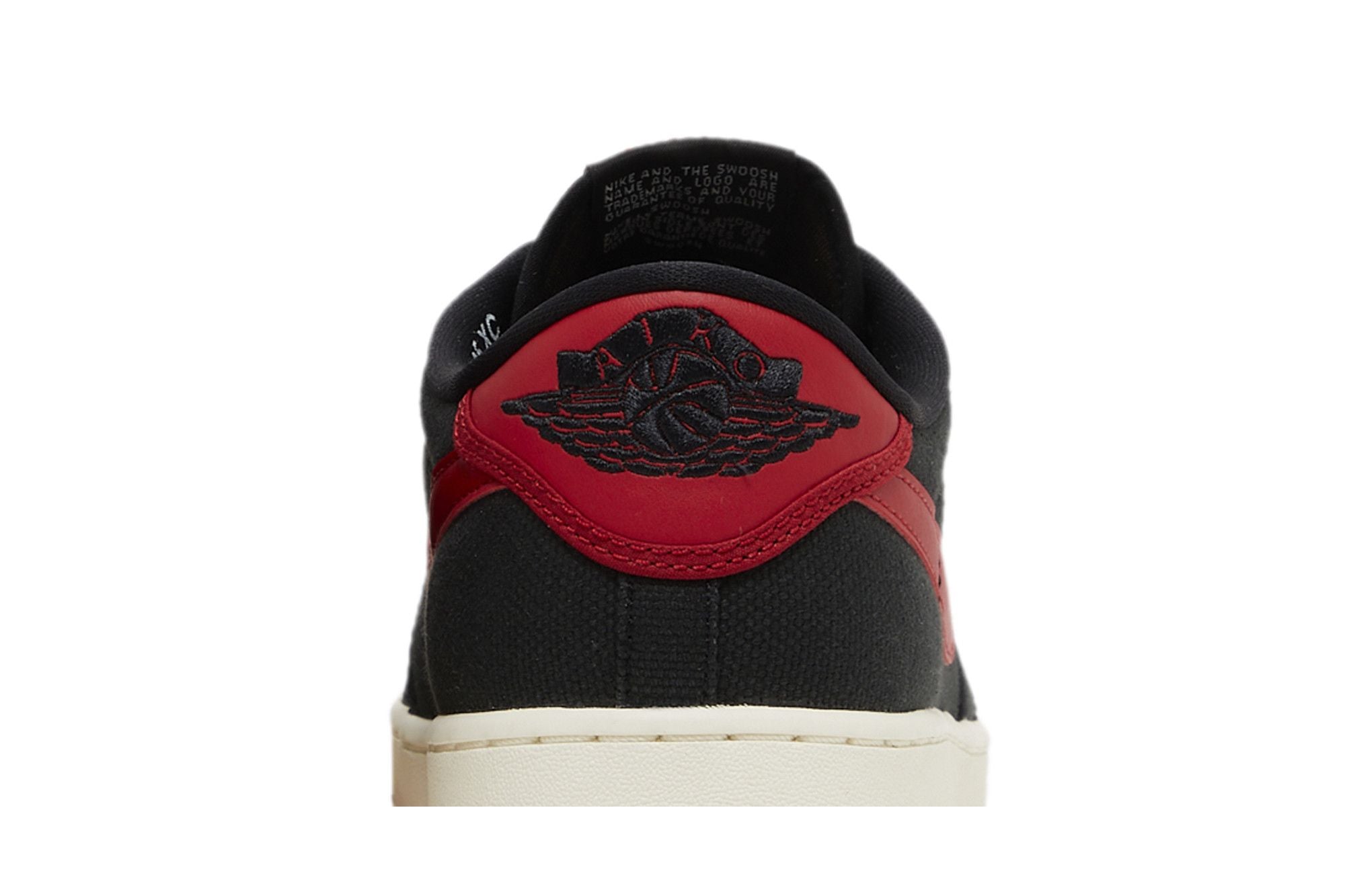 Jordan 1 Retro AJKO Low Bred Sneakers DX4981-006 Black Varsity Red White