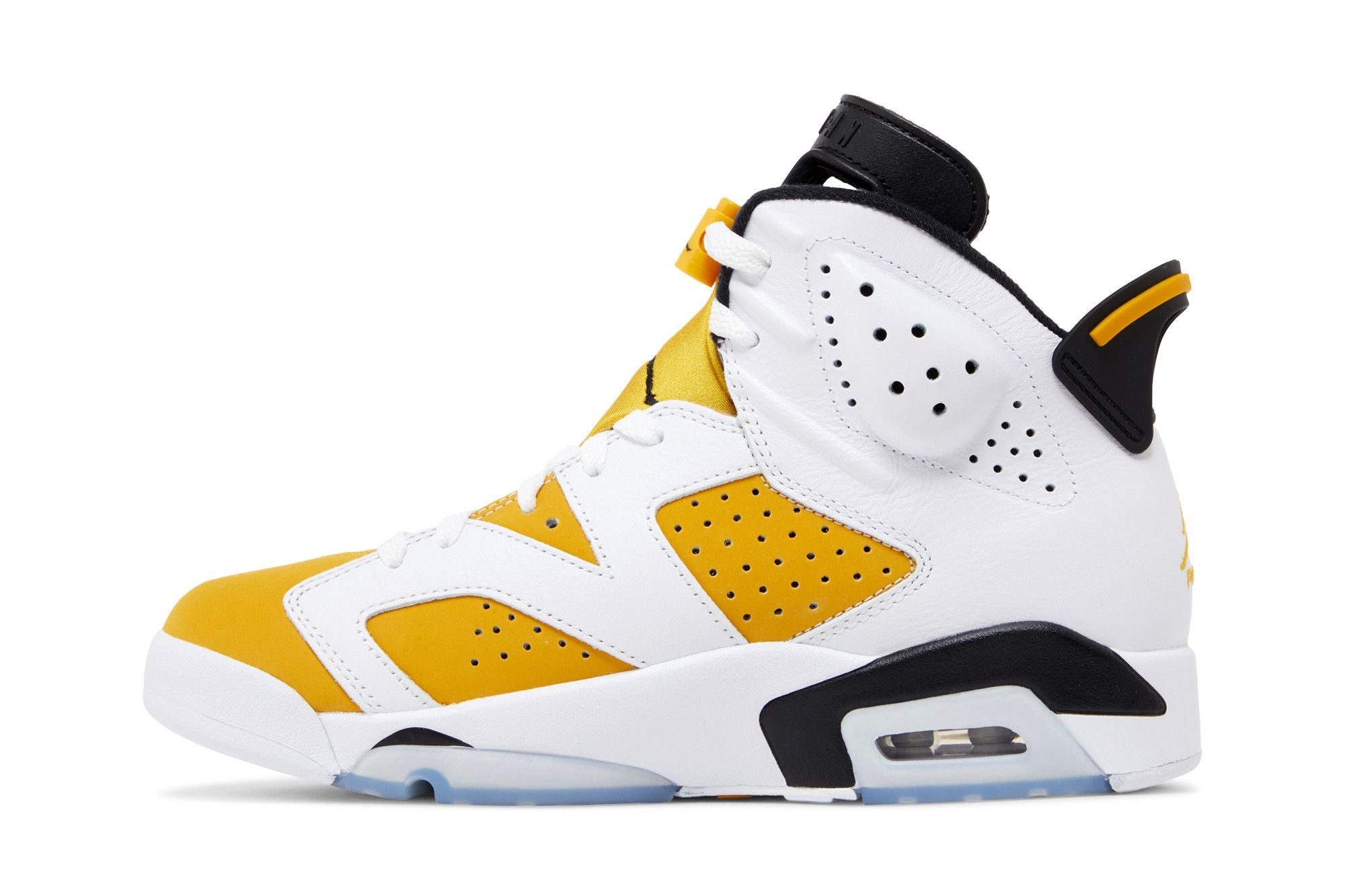 Jordan 6 Retro Yellow Ochre Trainers - CT8529-170 - White/Yellow Ochre