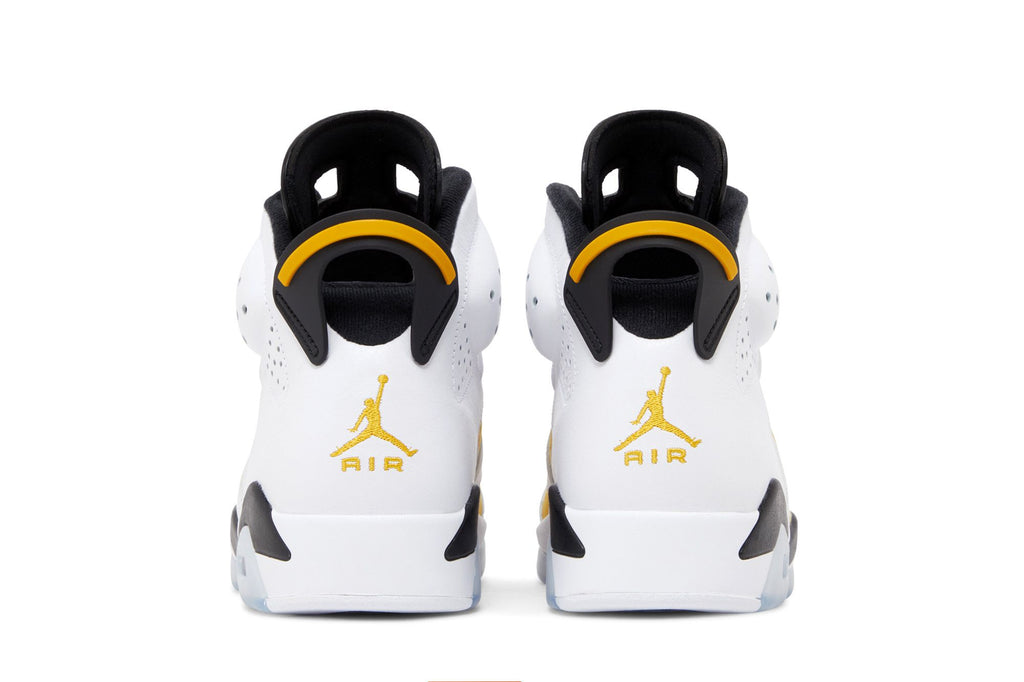 Jordan 6 Retro Yellow Ochre Trainers - CT8529-170 - White/Yellow Ochre