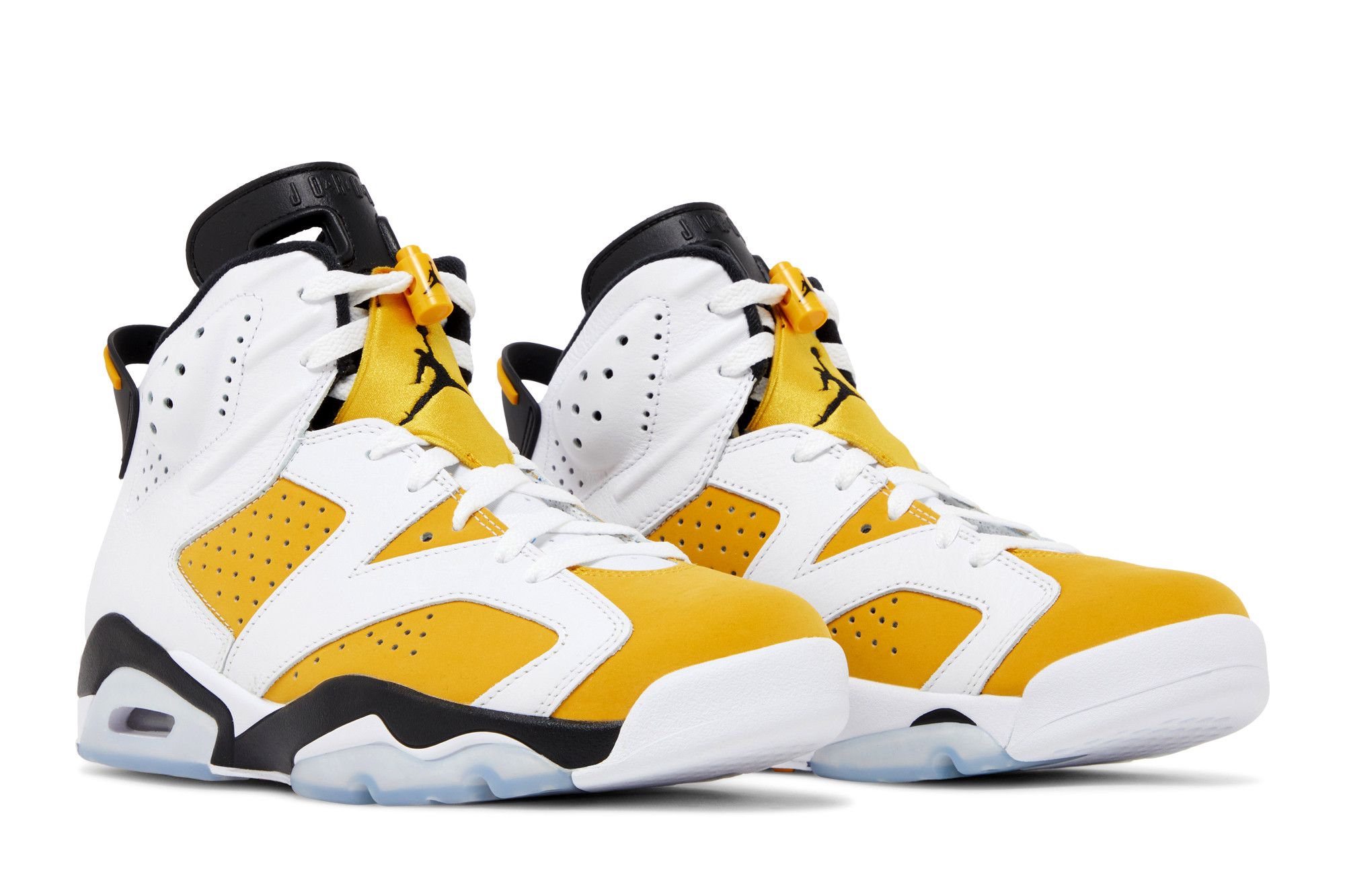 Jordan 6 Retro Yellow Ochre Trainers - CT8529-170 - White/Yellow Ochre
