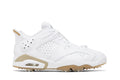 Jordan 6 Retro Low Golf Shoes White Khaki DV1376-100