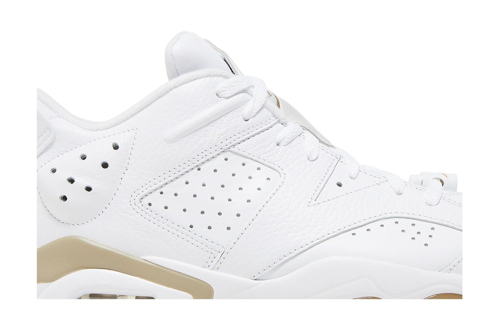 Jordan 6 Retro Low Golf Shoes White Khaki DV1376-100