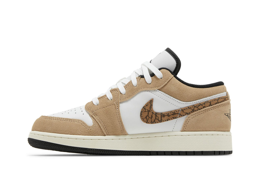 Air Jordan 1 Low SE Brown Elephant (GS) - DZ5368-201