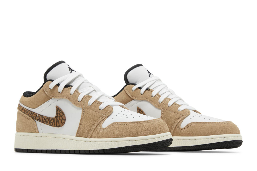 Air Jordan 1 Low SE Brown Elephant (GS) - DZ5368-201