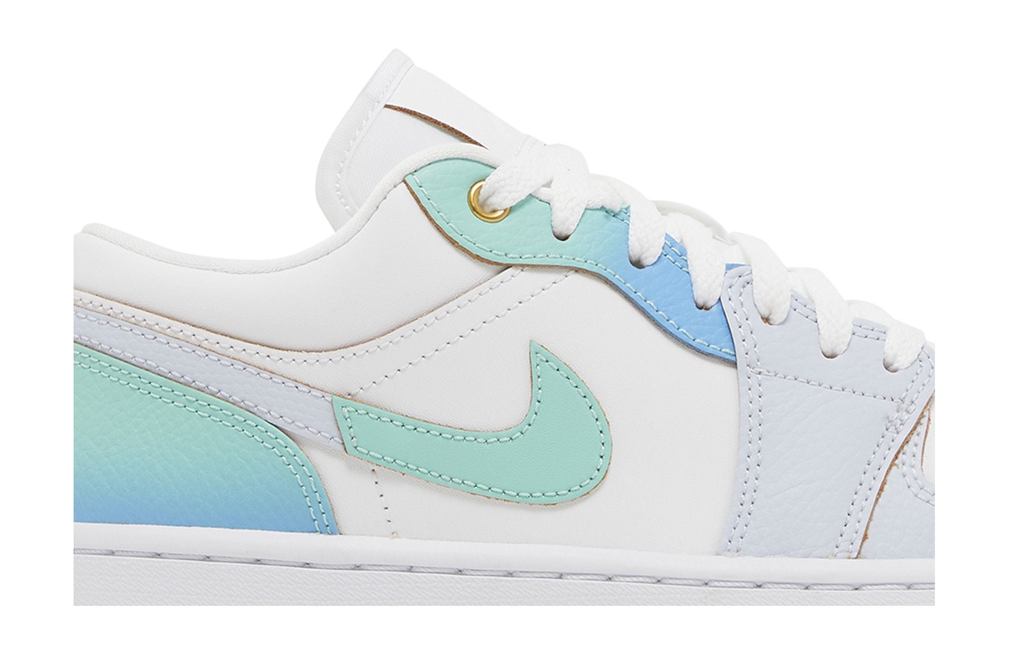 Women's Jordan 1 Low SE Emerald Rise Sneakers - FN8899-131