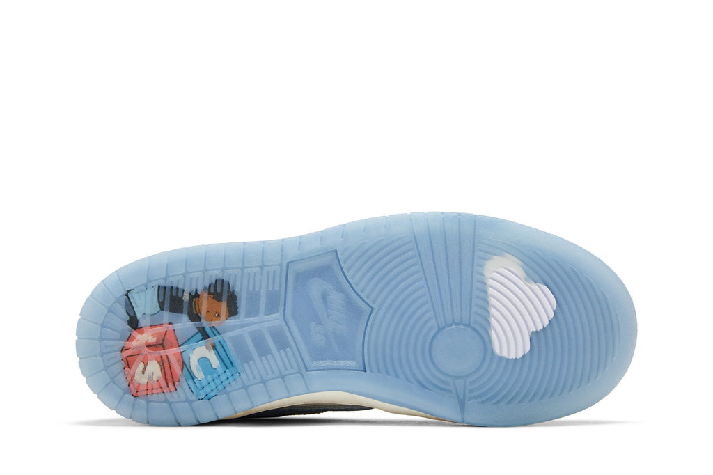 Nike SB Dunk Low Crenshaw Skate Club (PS) – Sail/Light Blue/Cedar – FQ8204-300