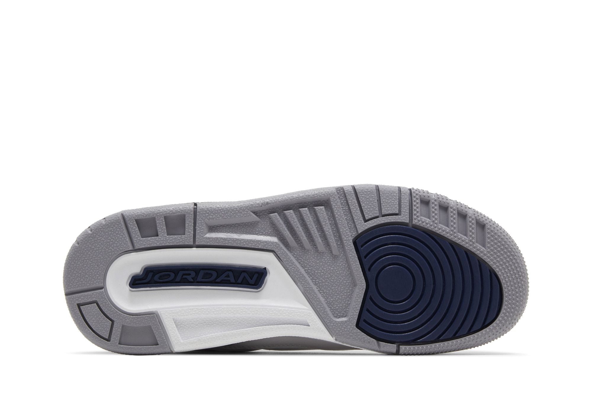 Air Jordan 3 Retro Midnight Navy GS (DM0967-140) White Cement Grey Black Sneakers