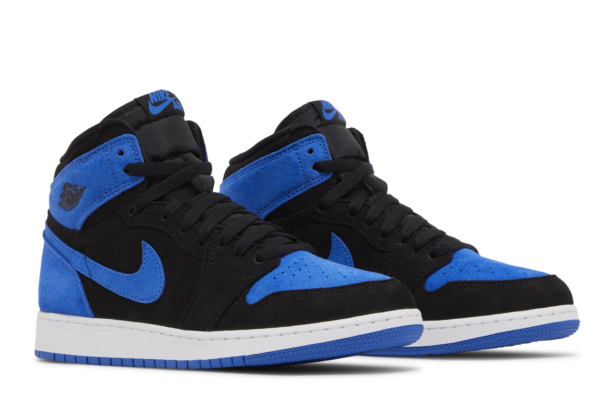Jordan 1 Retro High OG Royal Reimagined GS (FD1437-042) Black/Royal Blue/White