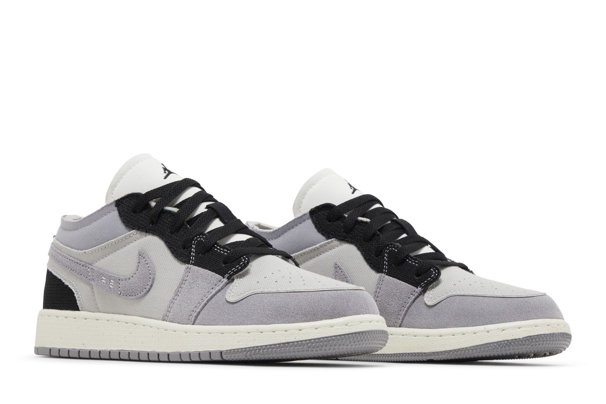 Jordan 1 Low SE Craft Tech Grey Black (GS) Sneakers – FD9088-002