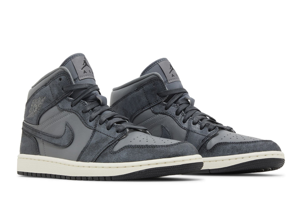 Jordan 1 Mid Distressed Smoke Grey Women's FJ3448-001