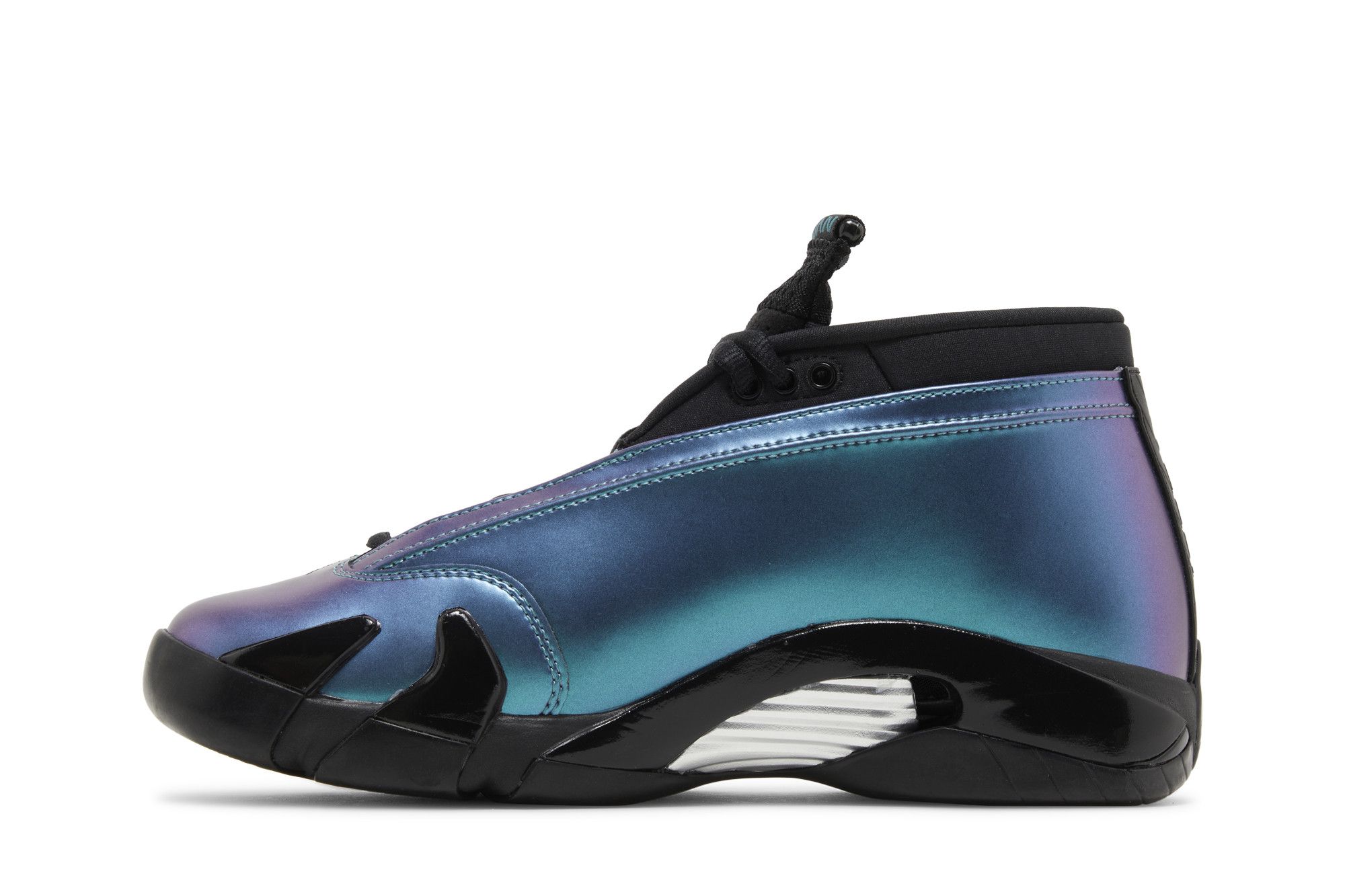 Jordan 14 Retro Love Letter Women's DH4121-300 Mineral Teal Metallic Silver