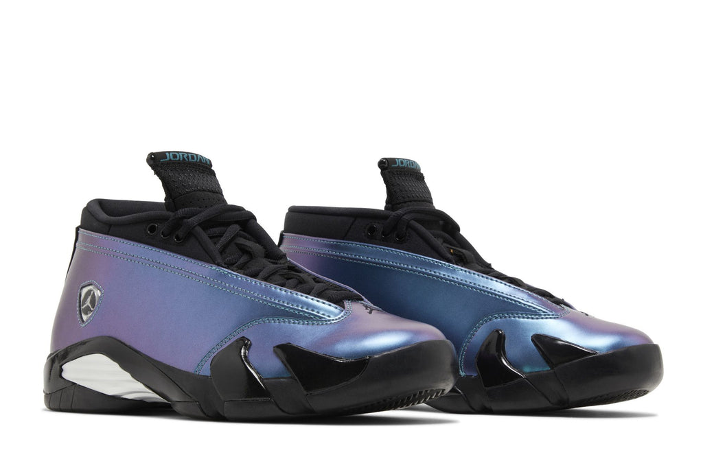 Jordan 14 Retro Love Letter Women's DH4121-300 Mineral Teal Metallic Silver