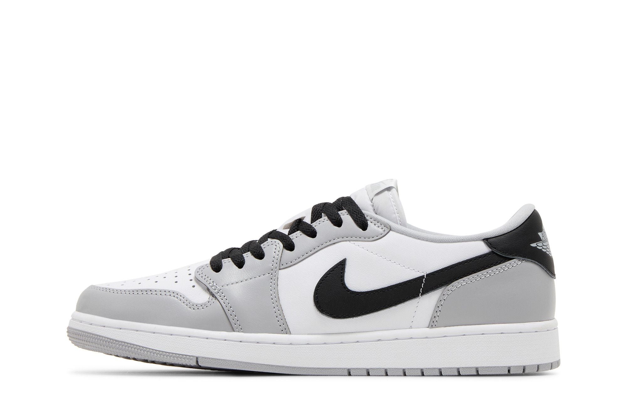 Jordan 1 Retro Low OG Barons CZ0790-110 White/Black-Wolf Grey Sneakers