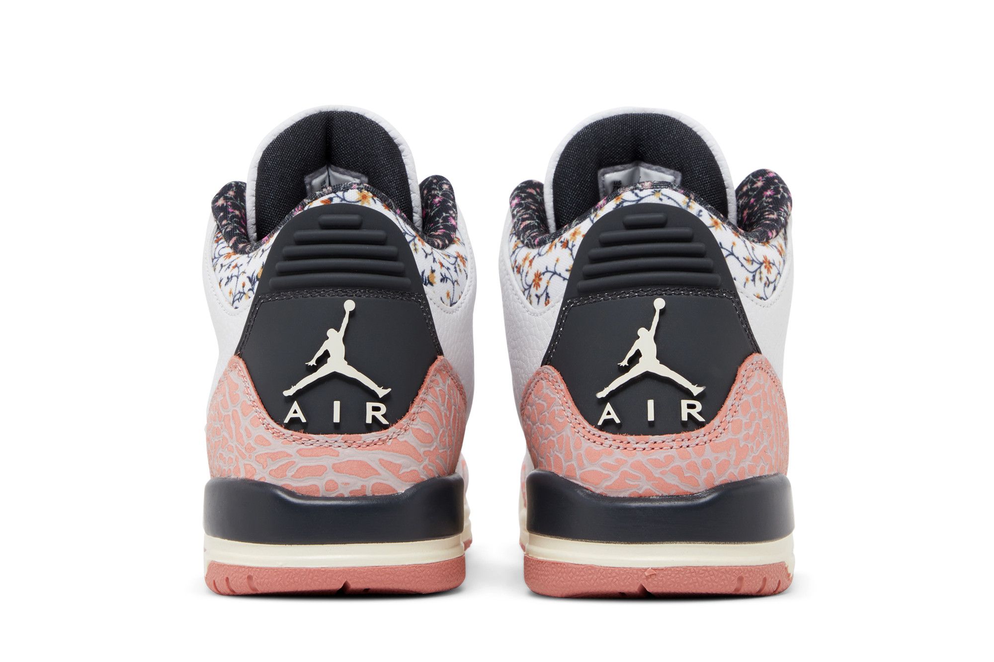 Jordan 3 Retro Vintage Floral (GS) White Anthracite Red Stardust Sail Saturn Gold 441140-100