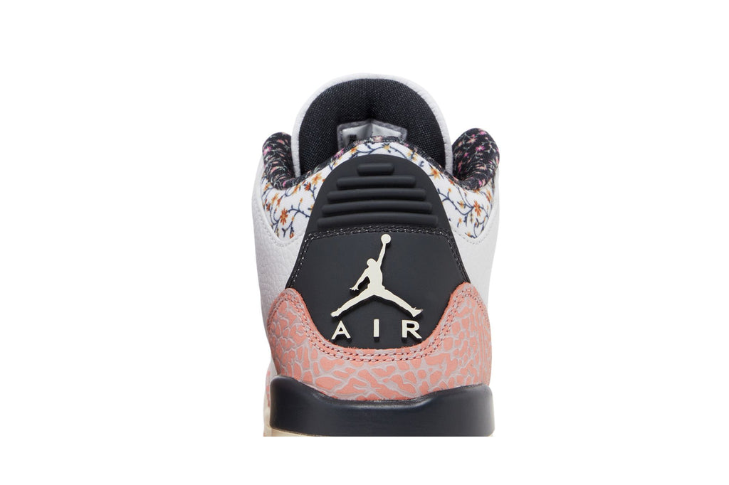 Jordan 3 Retro Vintage Floral (GS) White Anthracite Red Stardust Sail Saturn Gold 441140-100