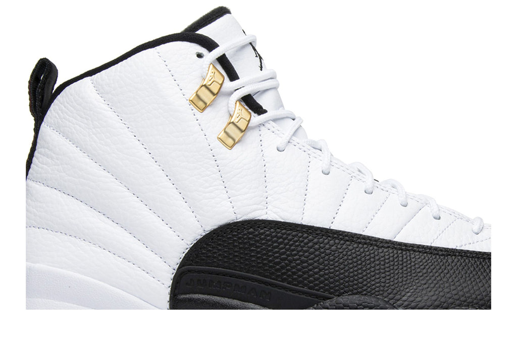 Jordan 12 Retro Taxi (2018) Sneakers – White/Black/Varsity Red – 130690-125