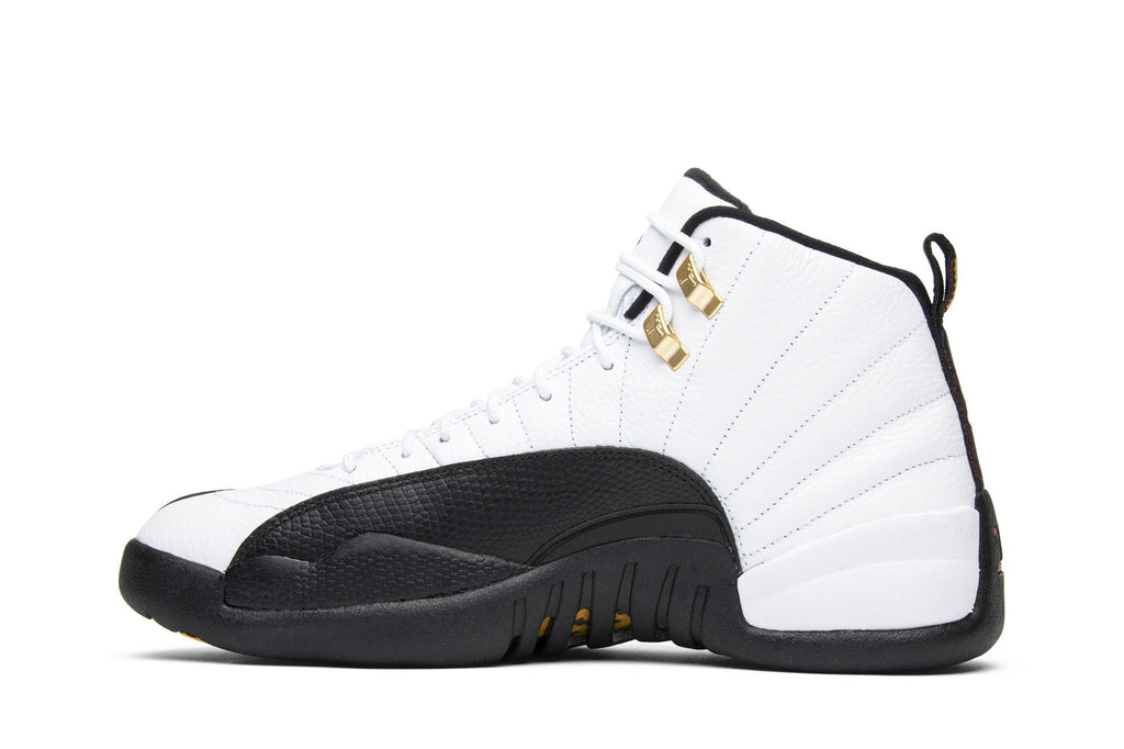 Jordan 12 Retro Taxi (2018) Sneakers – White/Black/Varsity Red – 130690-125