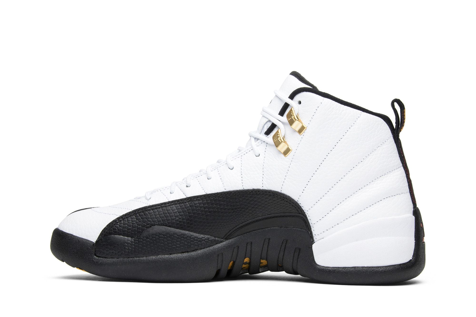 Jordan 12 Retro Taxi (2018) Sneakers – White/Black/Varsity Red – 130690-125