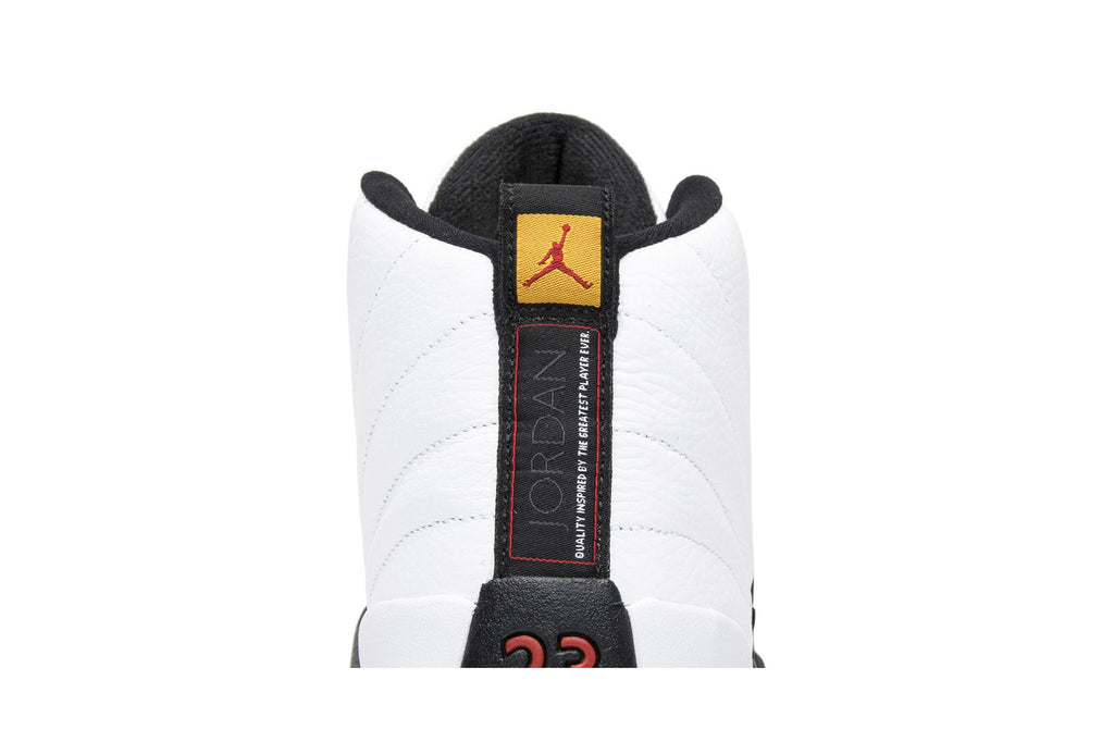 Jordan 12 Retro Taxi (2018) Sneakers – White/Black/Varsity Red – 130690-125