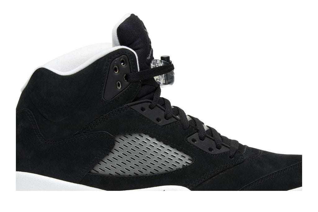 Air Jordan 5 Retro Oreo (2013) - 136027-035 - Black/White Suede Sneakers