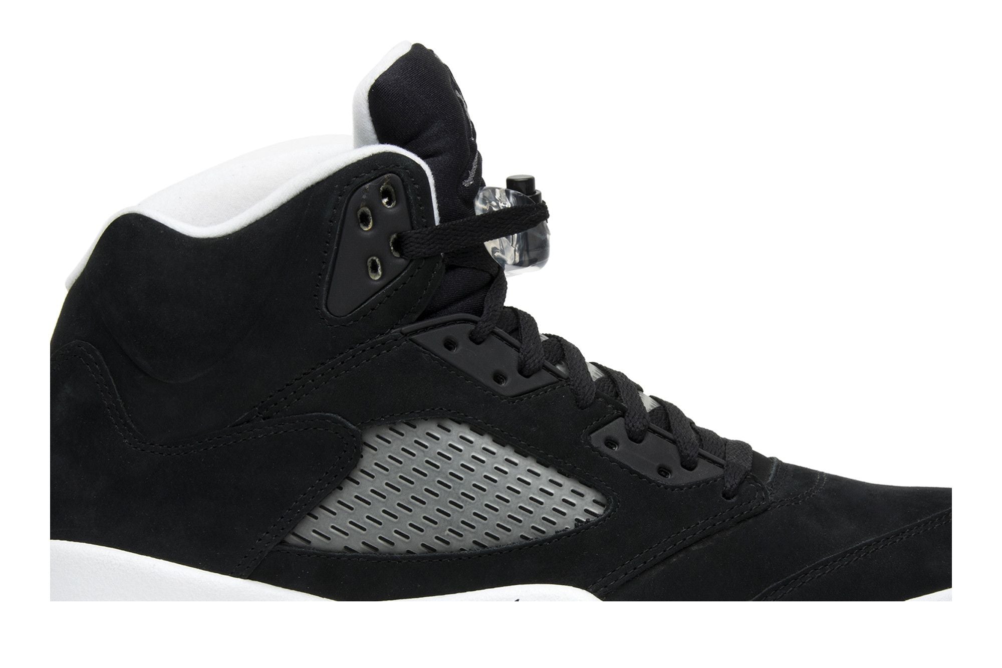 Air Jordan 5 Retro Oreo (2013) - 136027-035 - Black/White Suede Sneakers