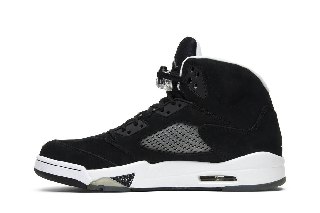 Air Jordan 5 Retro Oreo (2013) - 136027-035 - Black/White Suede Sneakers