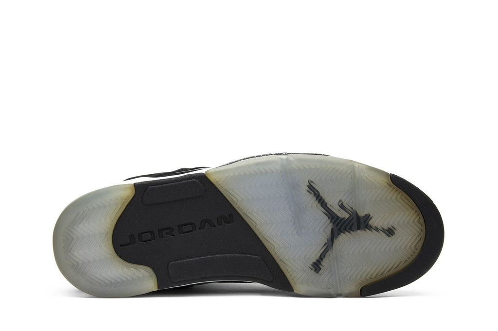 Air Jordan 5 Retro Oreo (2013) - 136027-035 - Black/White Suede Sneakers