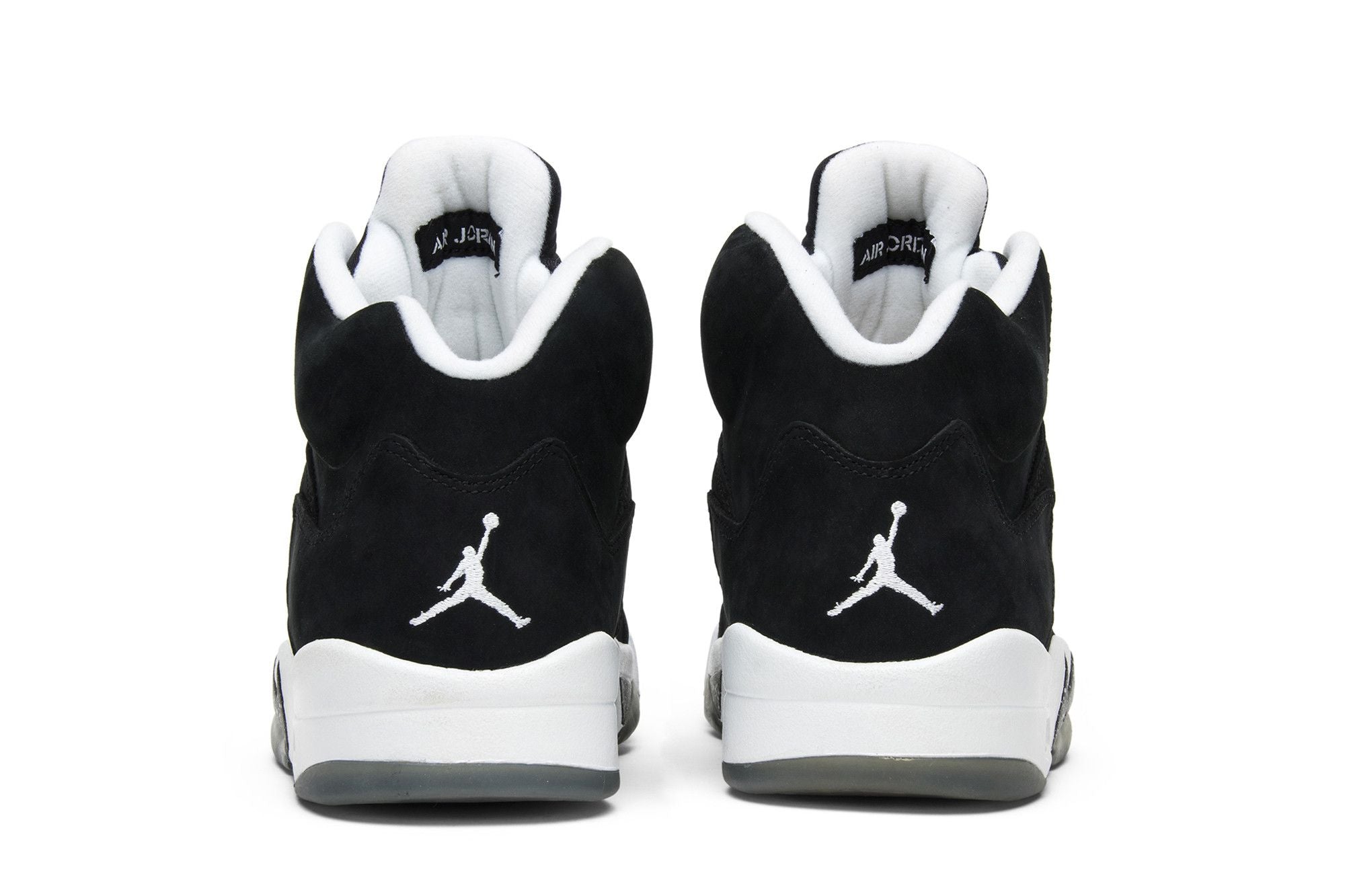Air Jordan 5 Retro Oreo (2013) - 136027-035 - Black/White Suede Sneakers