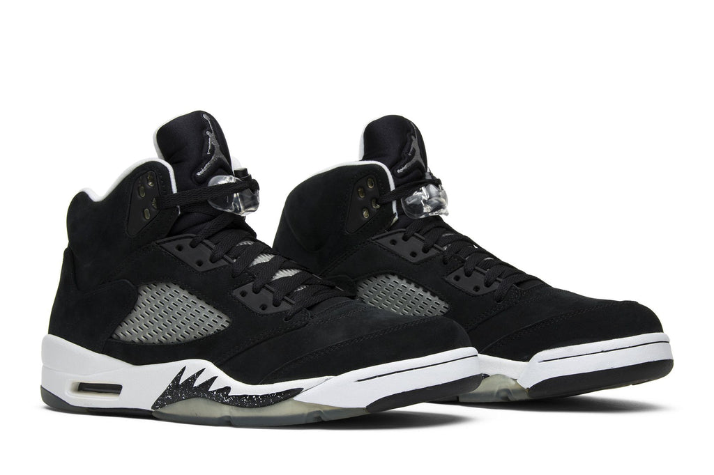 Air Jordan 5 Retro Oreo (2013) - 136027-035 - Black/White Suede Sneakers