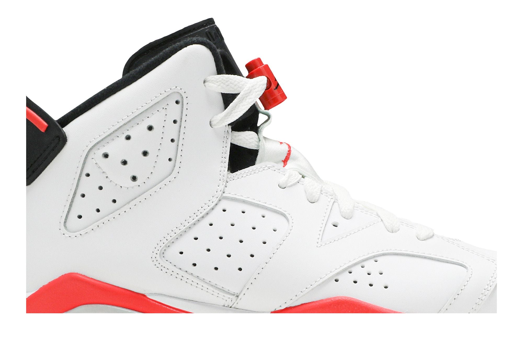 Jordan 6 Retro Infrared White (2014) (GS) - 384665-123 - Grade School Sizing