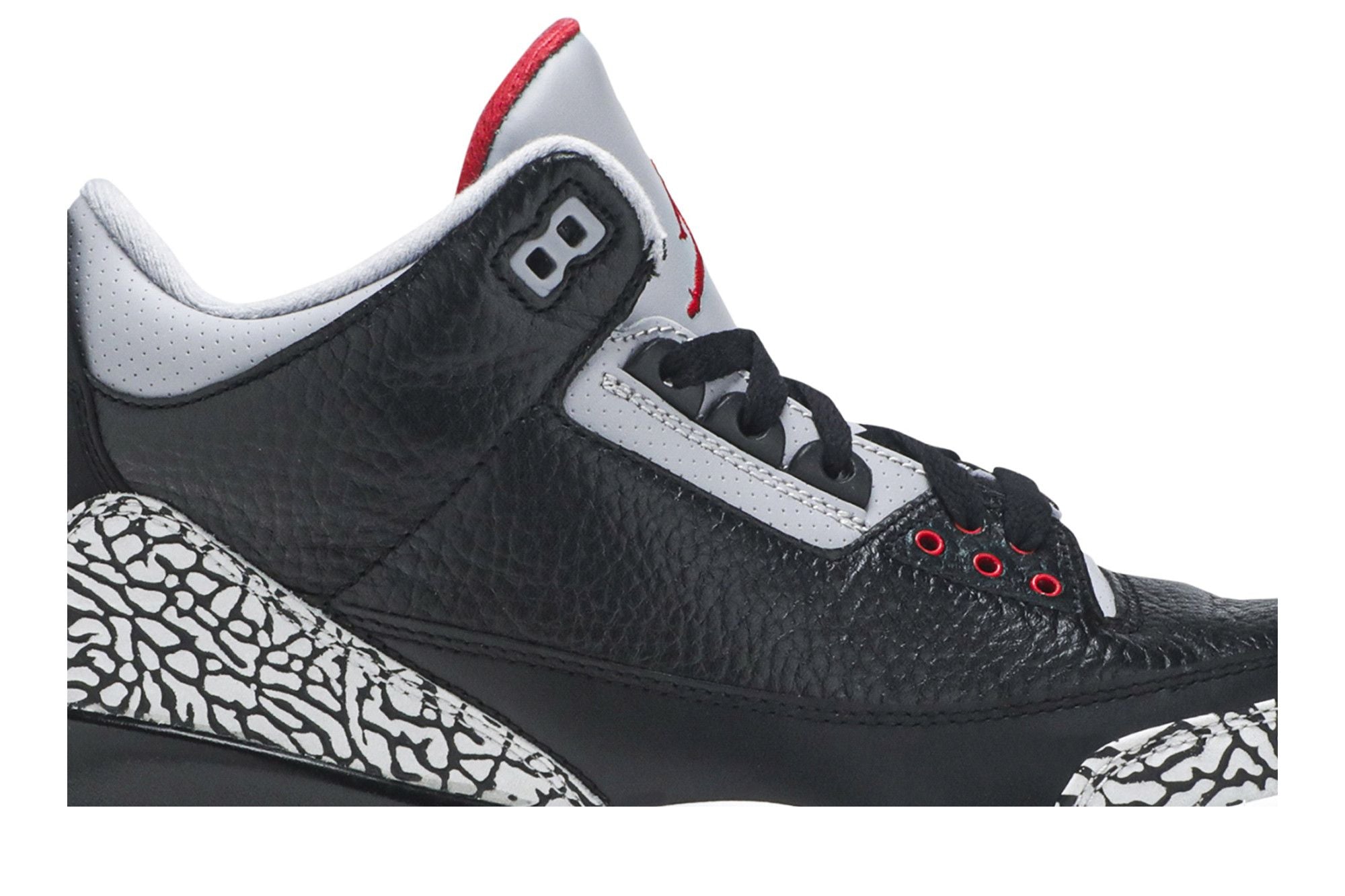 Air Jordan 3 Retro Black Cement (2011) - 136064-010 - Men's Lifestyle Sneakers